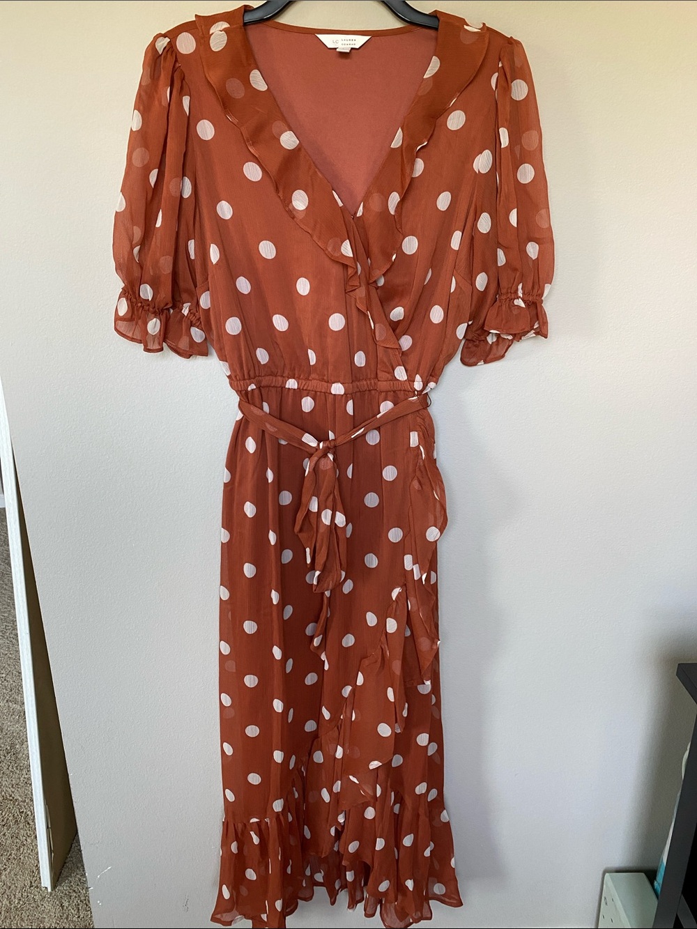 LC Lauren Conrad Polka Dot Dress